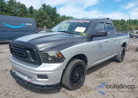 2012 Ram 1500 Slt from USA, damaged, VIN 1C6RD7LT3CS210232